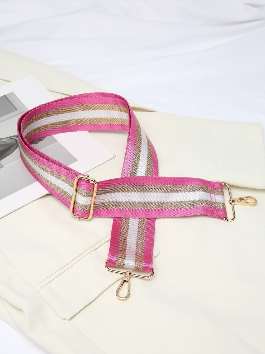 Striped Pattern Bag Strap