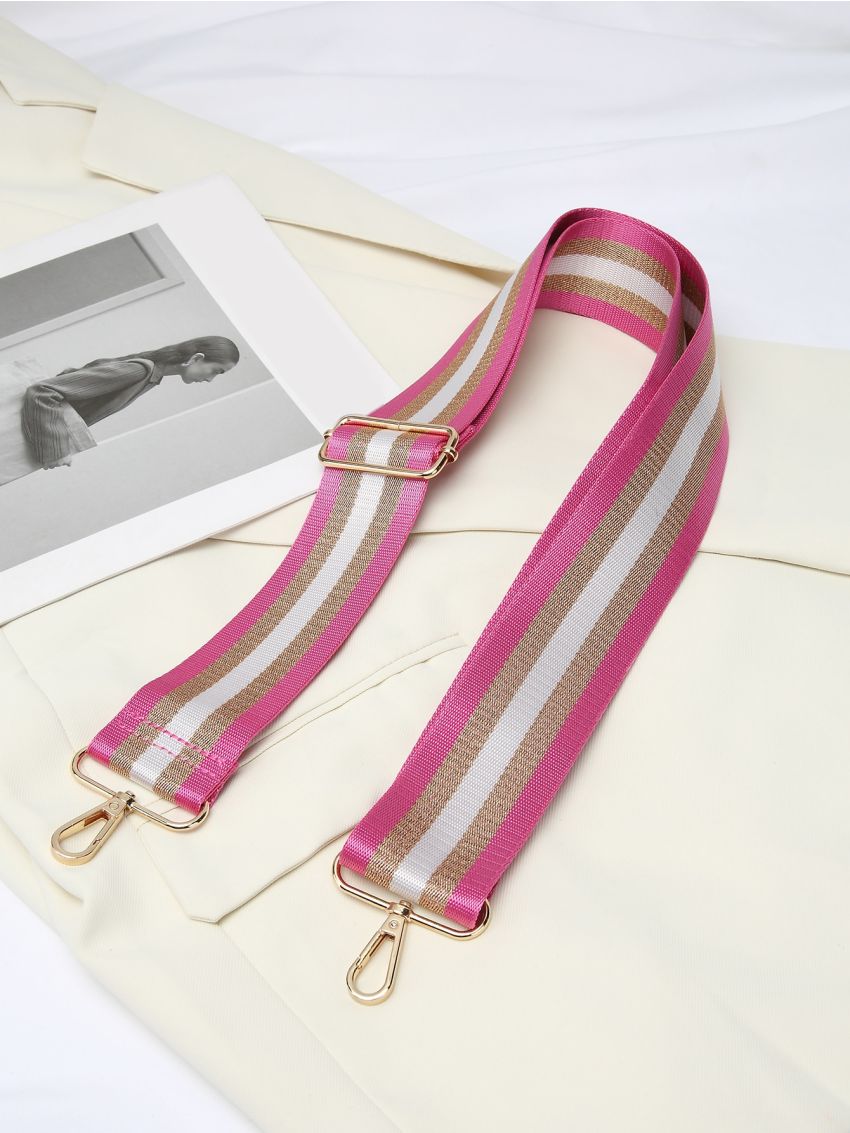 Striped Pattern Bag Strap