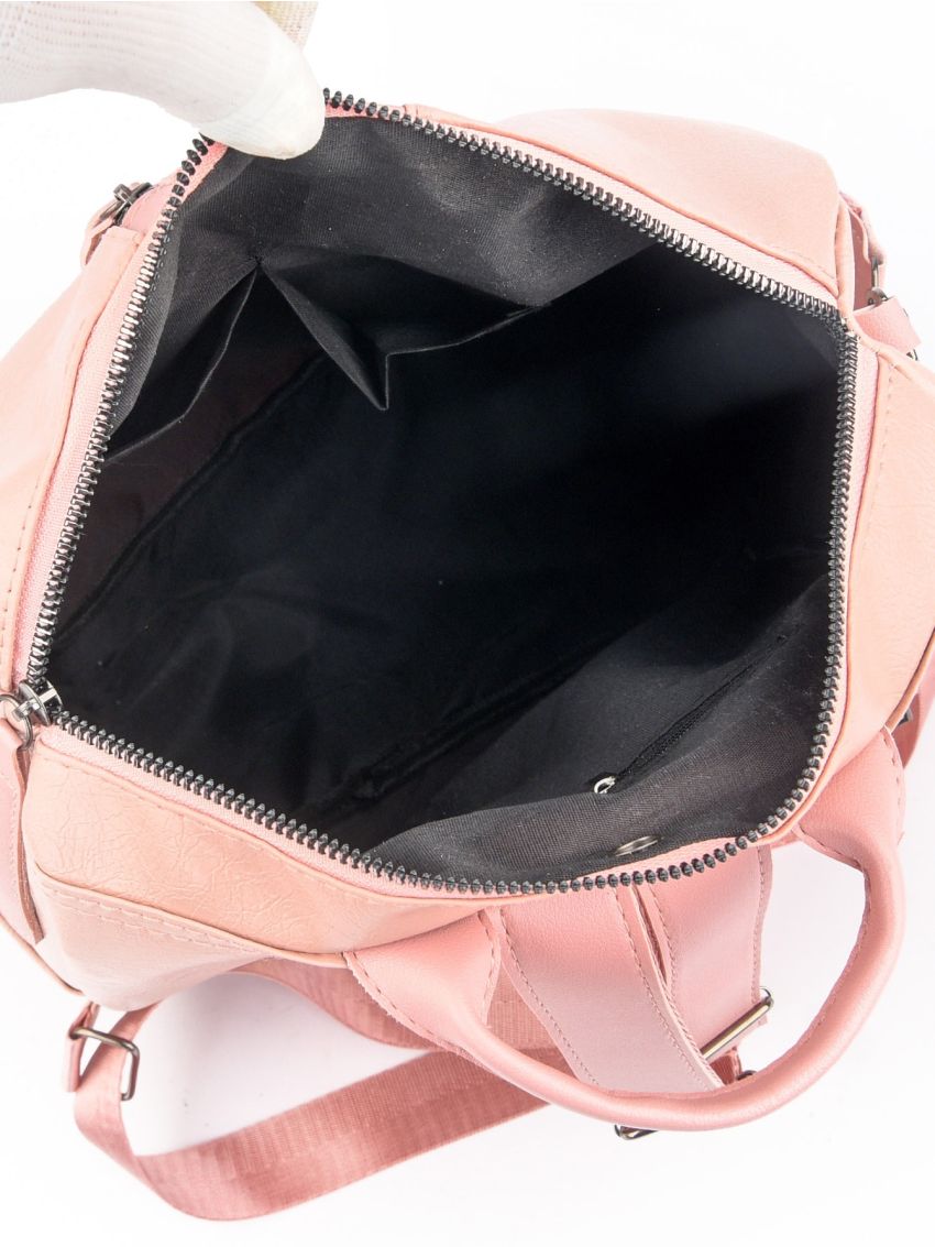 Double Zipper Detail Backpack