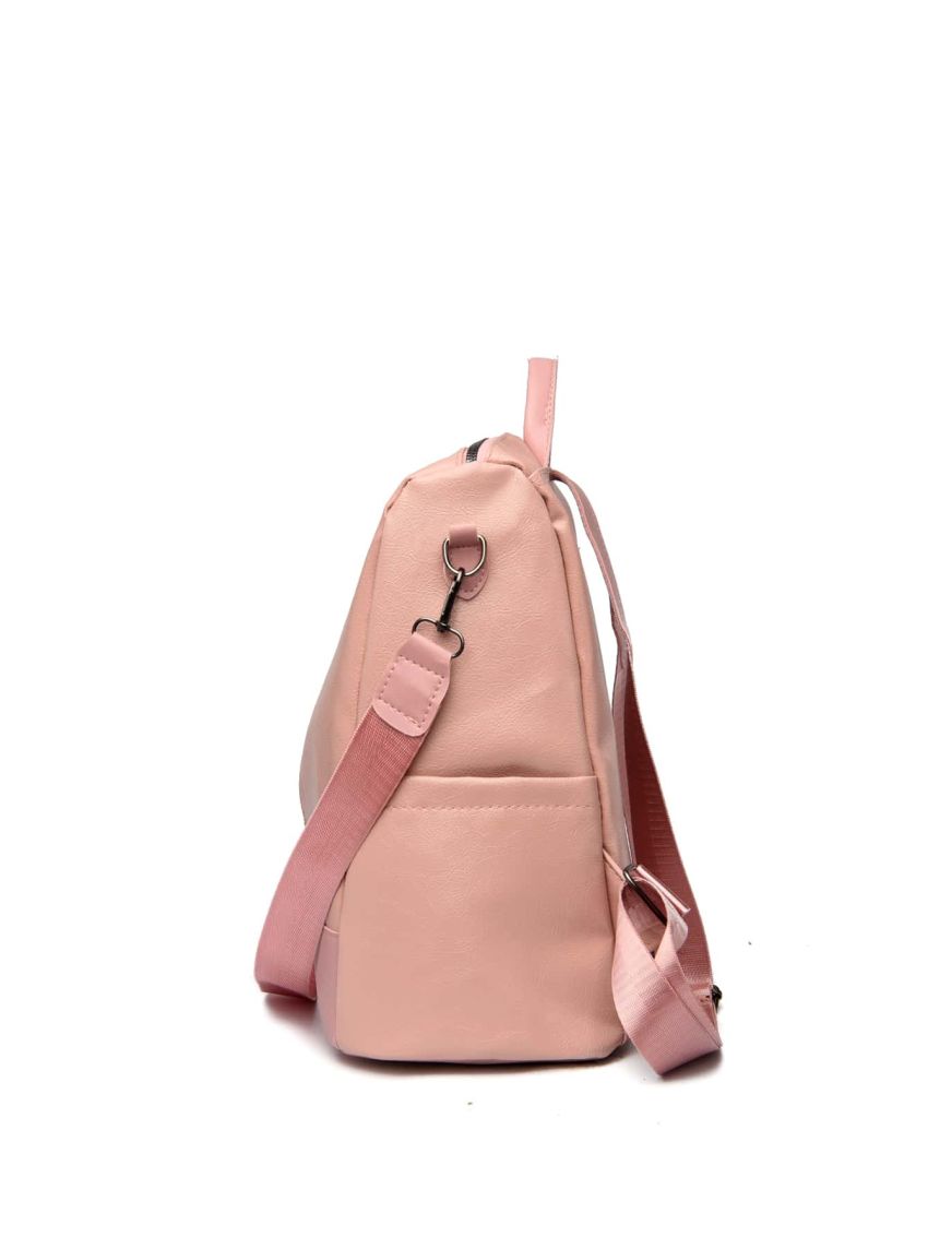 Double Zipper Detail Backpack
