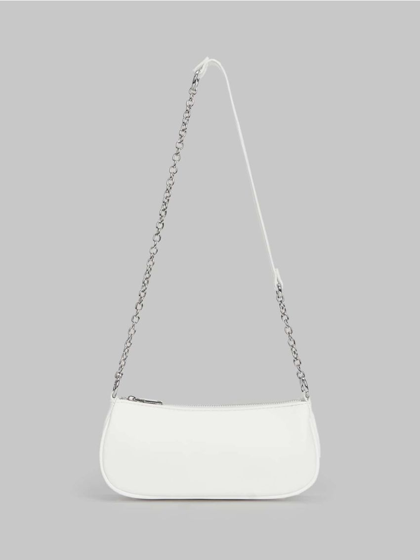 Minimalist Chain Baguette Bag