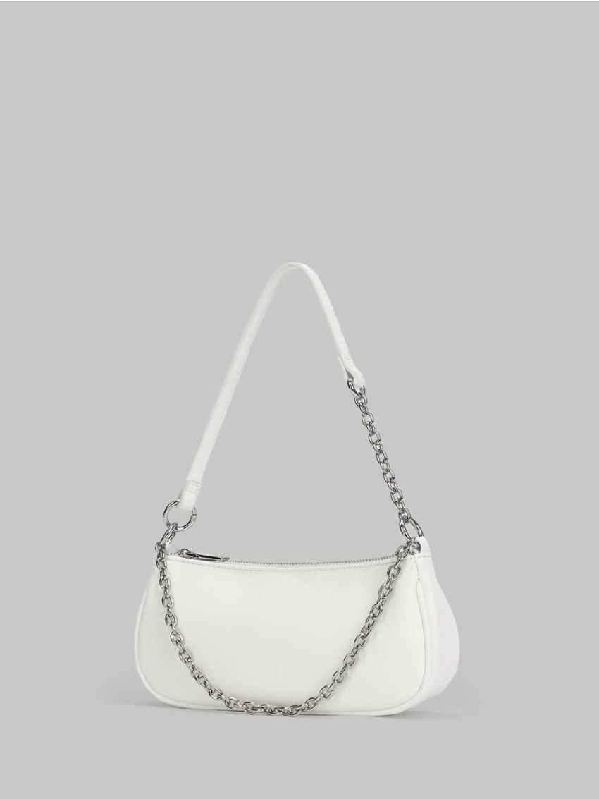 Minimalist Chain Baguette Bag