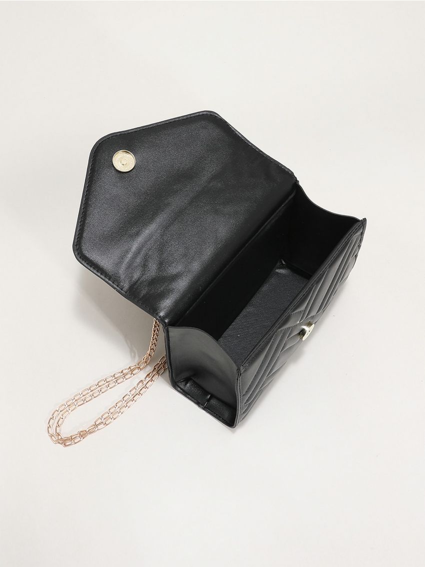 Mini Quilted Flap Chain Square Bag