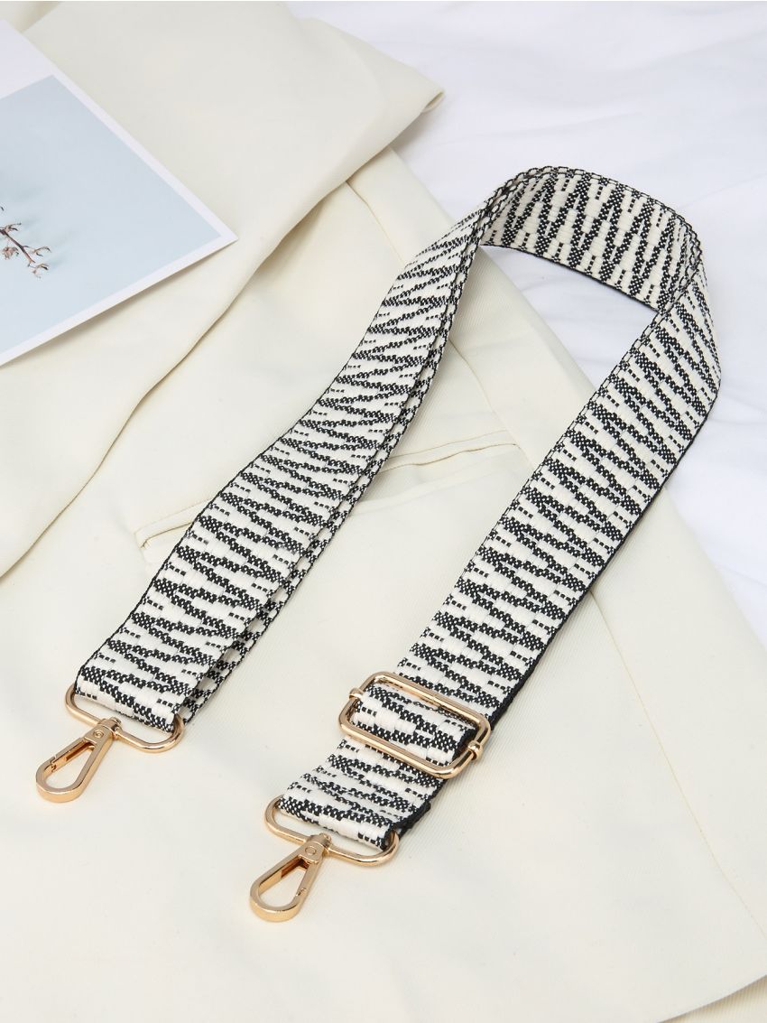 Geometric Pattern Bag Strap