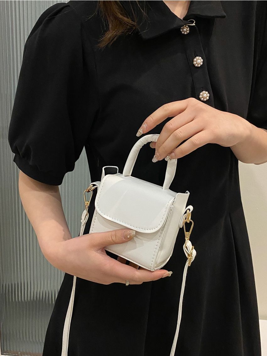 Mini Minimalist Flap Square Bag