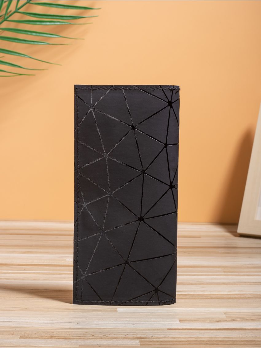 Geometric Pattern Long Purse