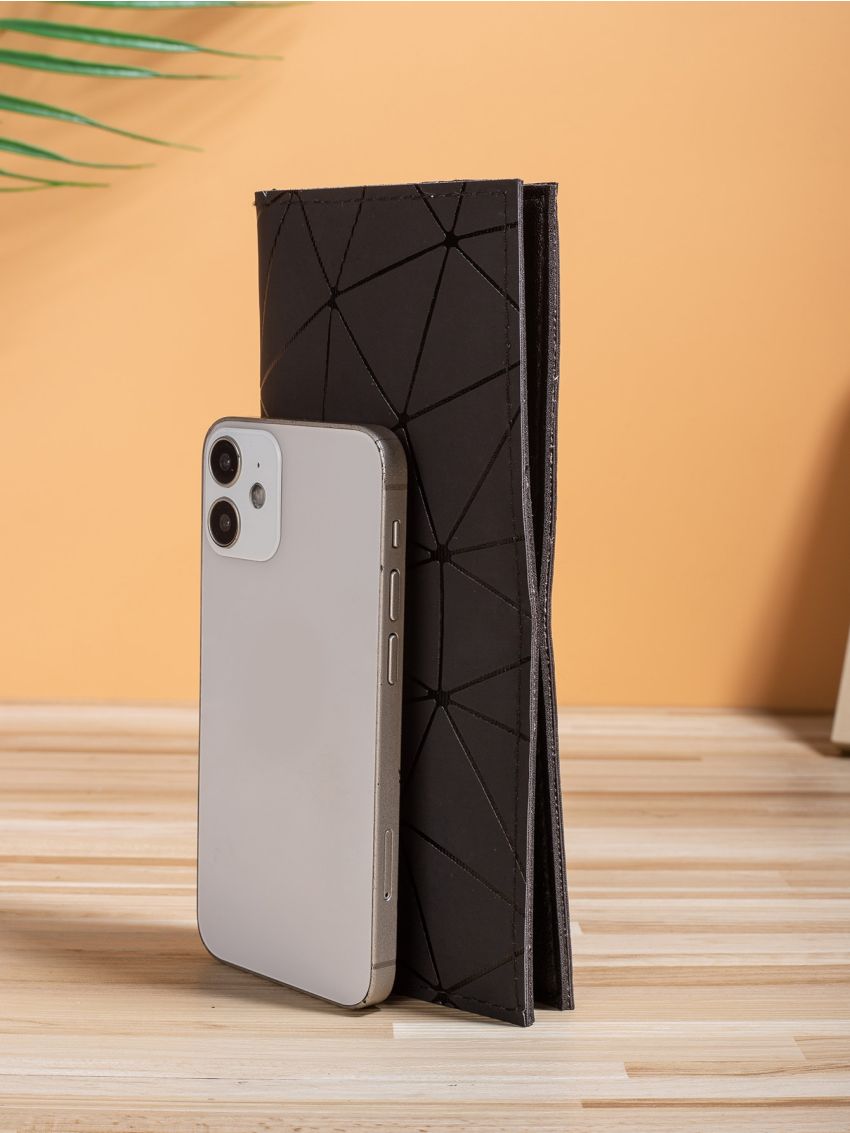 Geometric Pattern Long Purse