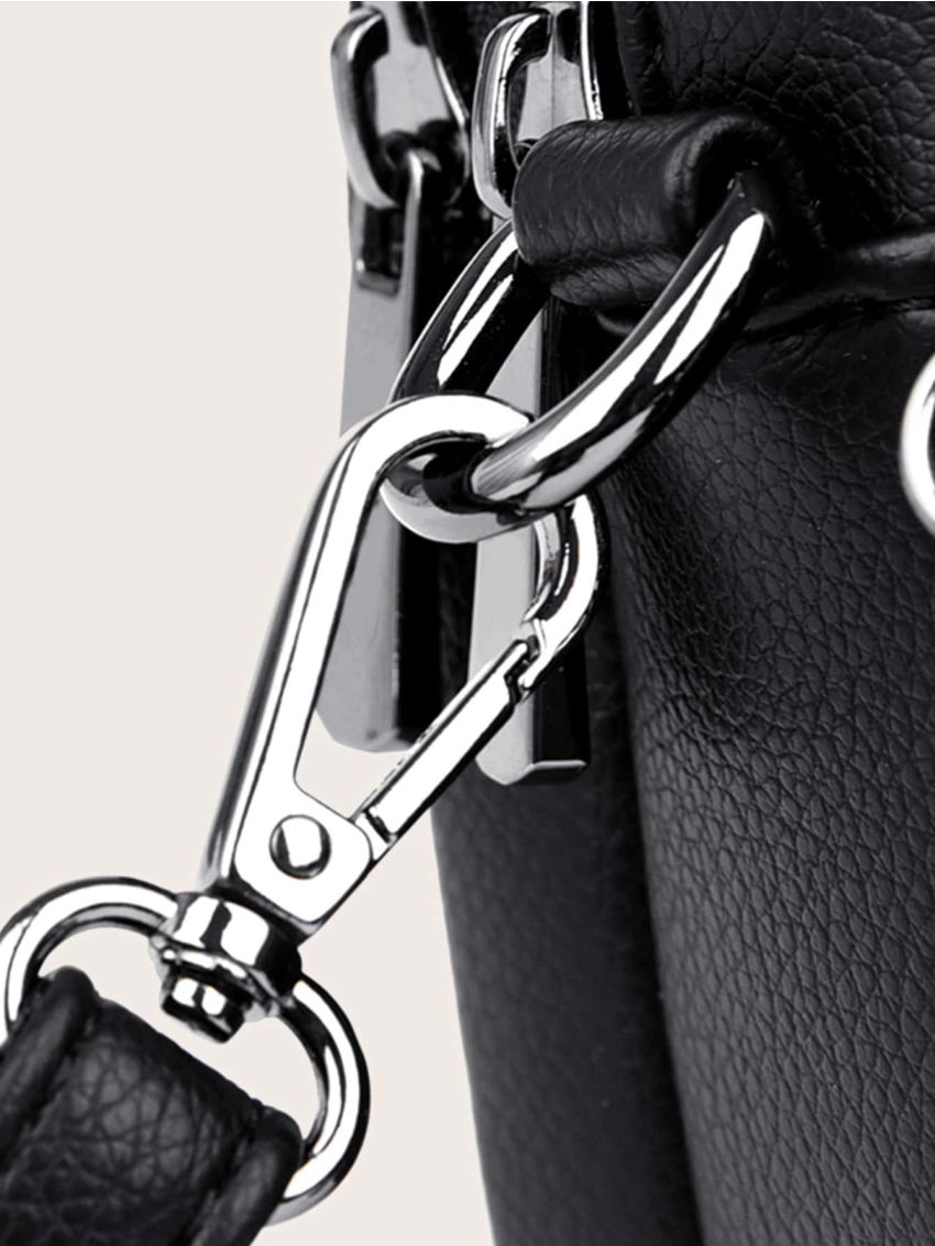 Mini Studded Decor Crossbody Bag