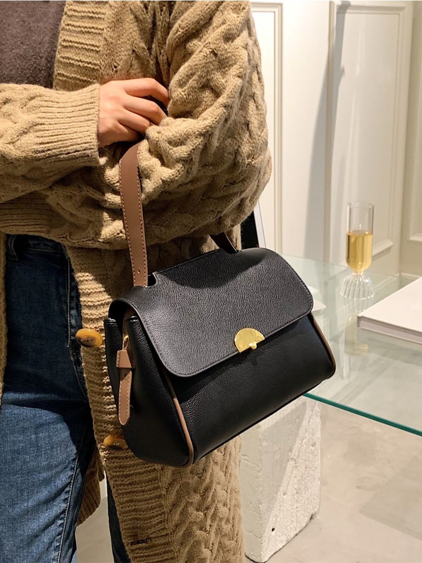 Minimalist Flap Shoulder Bag