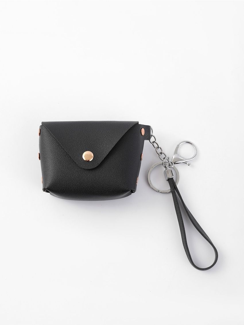 Studded Decor Coin Purse