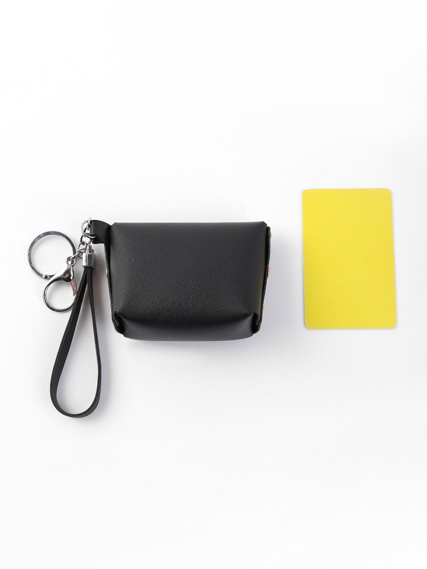 Studded Decor Coin Purse