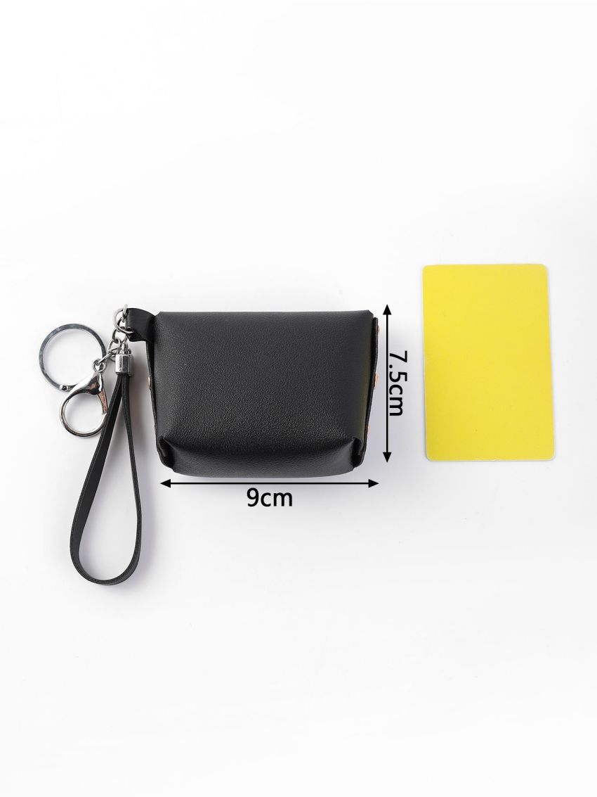 Studded Decor Coin Purse