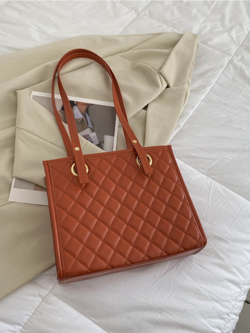 Quilted Tote Bag