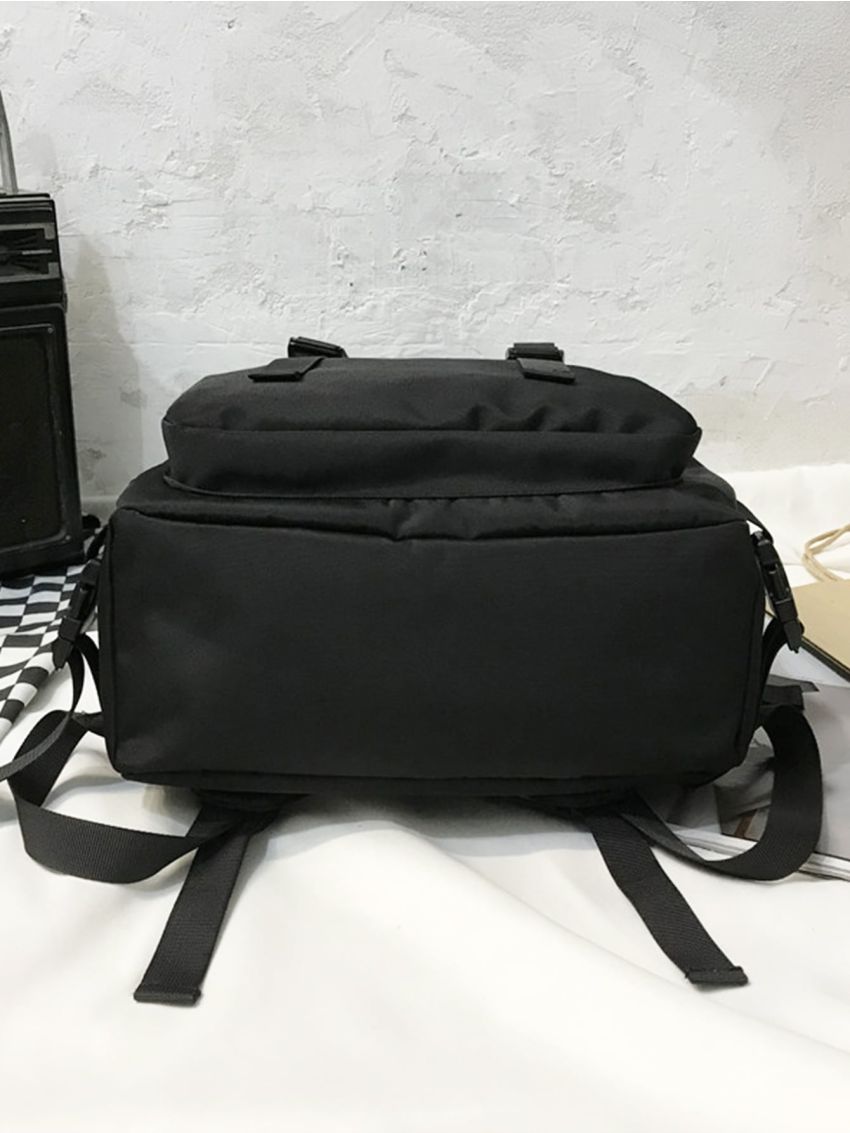 Multi-Compartment Release Buckle Detail Backpack
