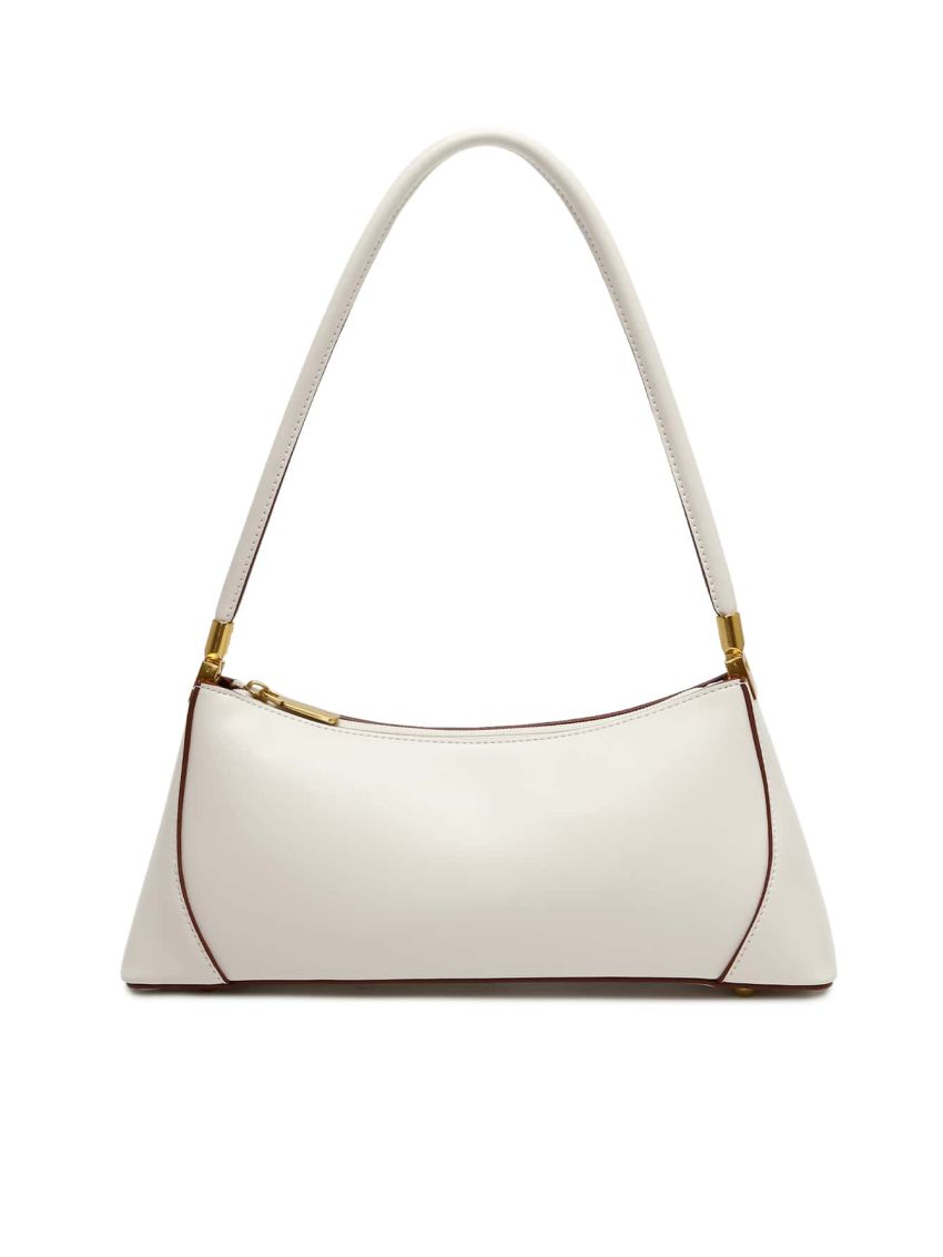 Stitch Decor Baguette Bag