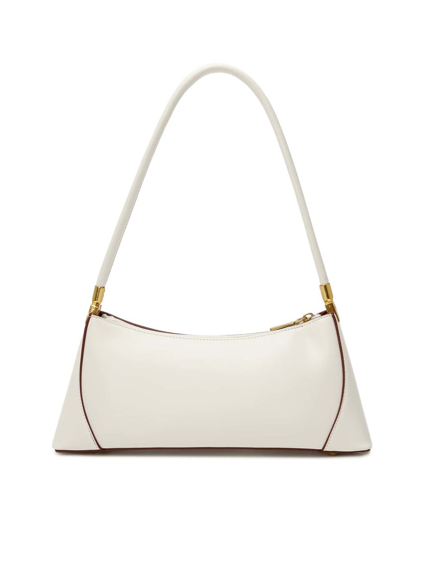 Stitch Decor Baguette Bag