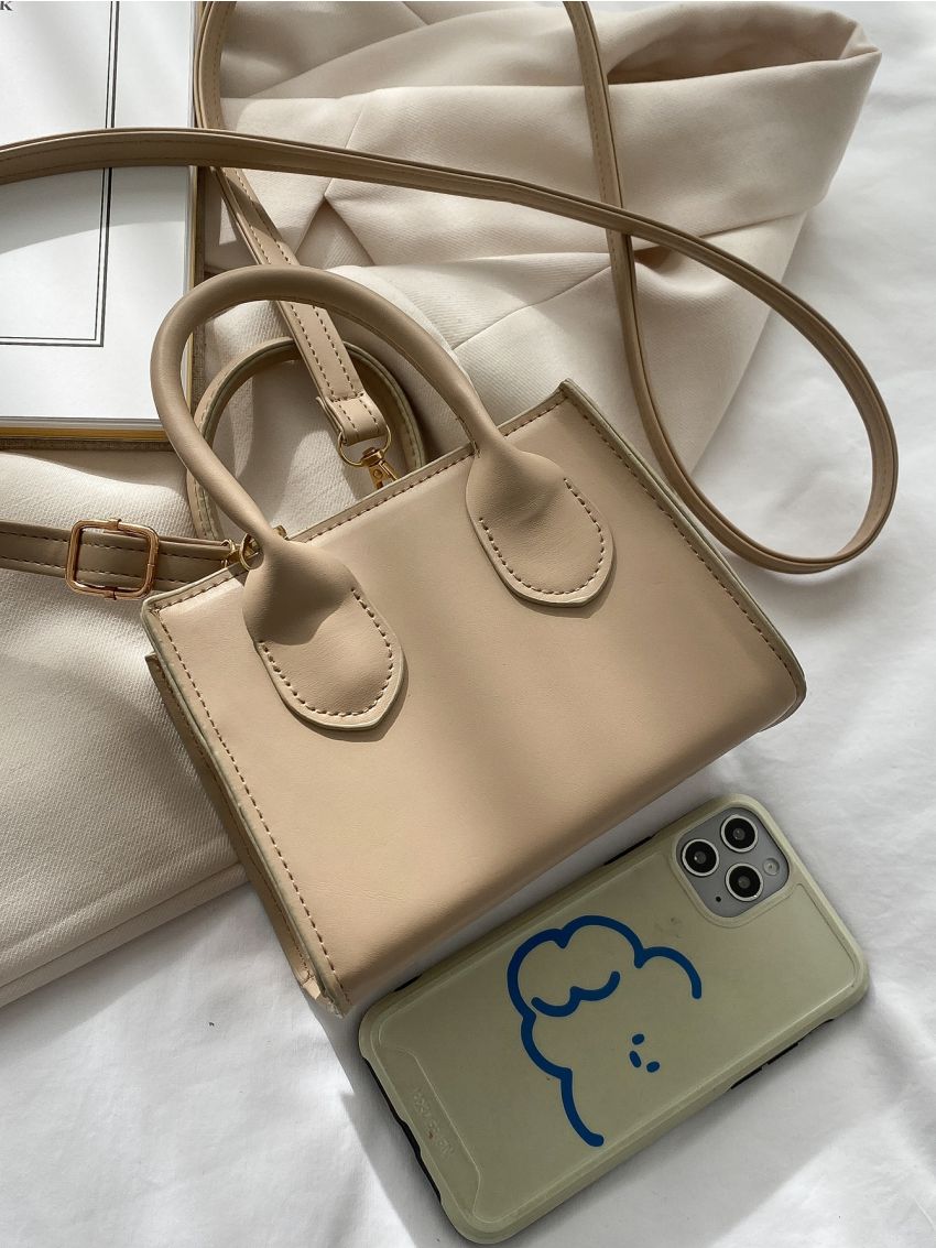 Mini Double Handle Square Bag