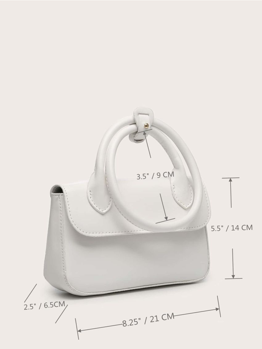 Minimalist Flap Square Bag