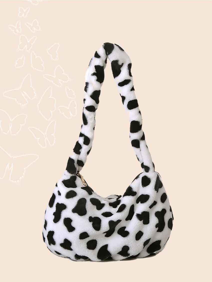 Dalmatian Print Crossbody Bag