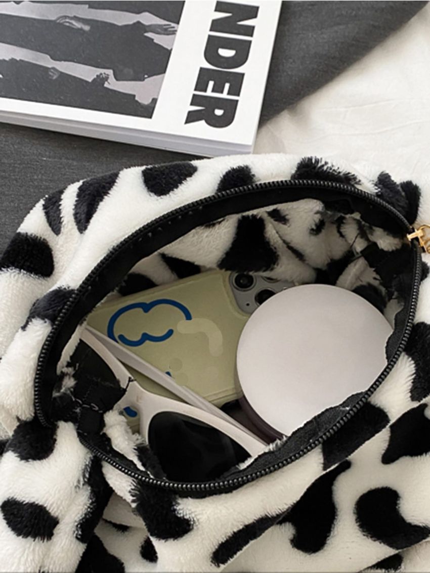 Dalmatian Print Crossbody Bag