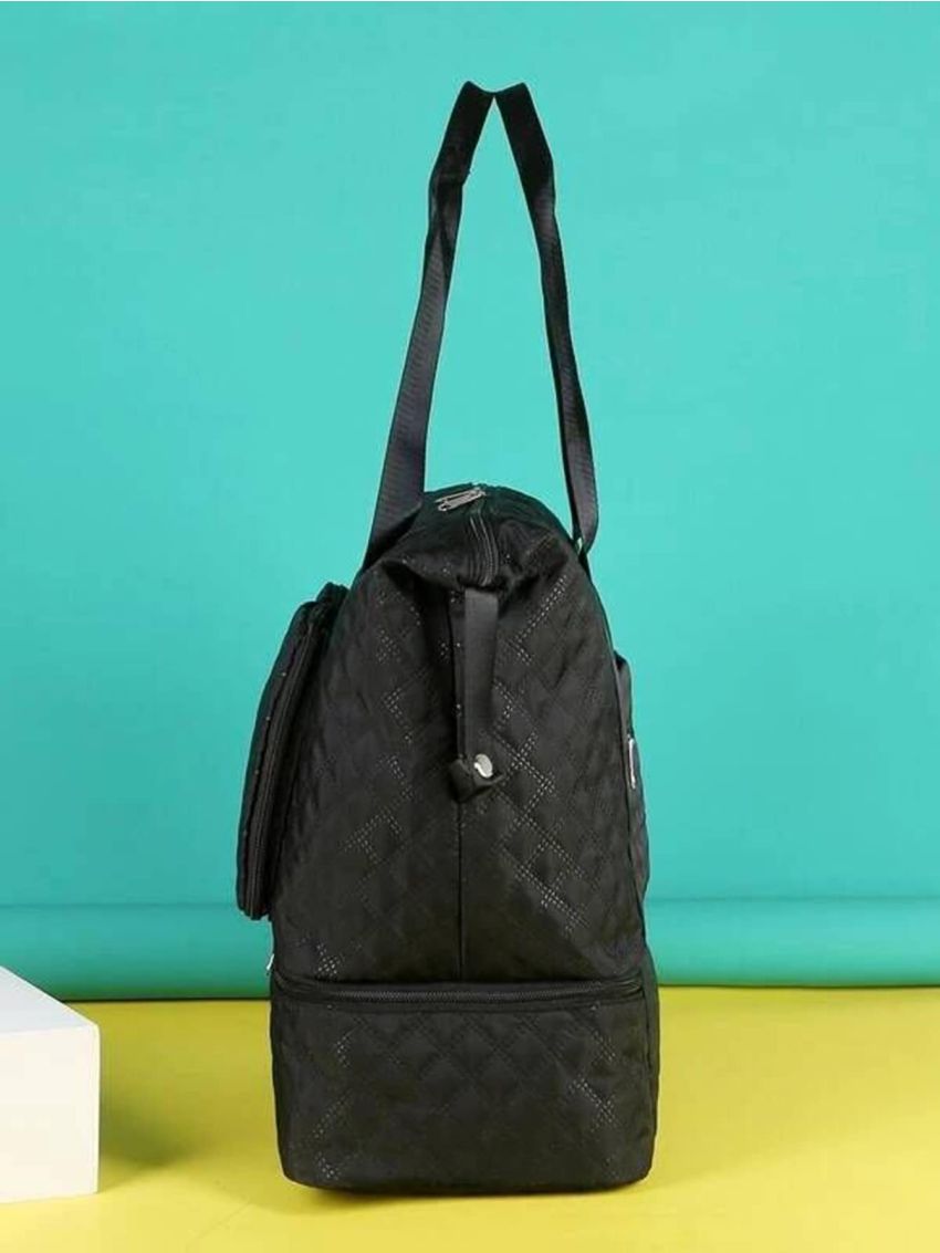 Quilted Large Capacity Duffel Bag