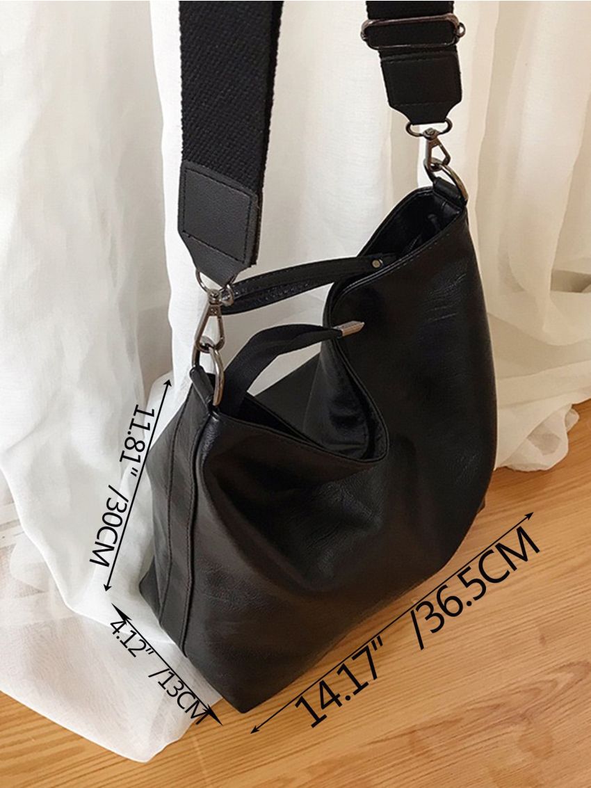 Minimalist Large Capacity Bucket Bag