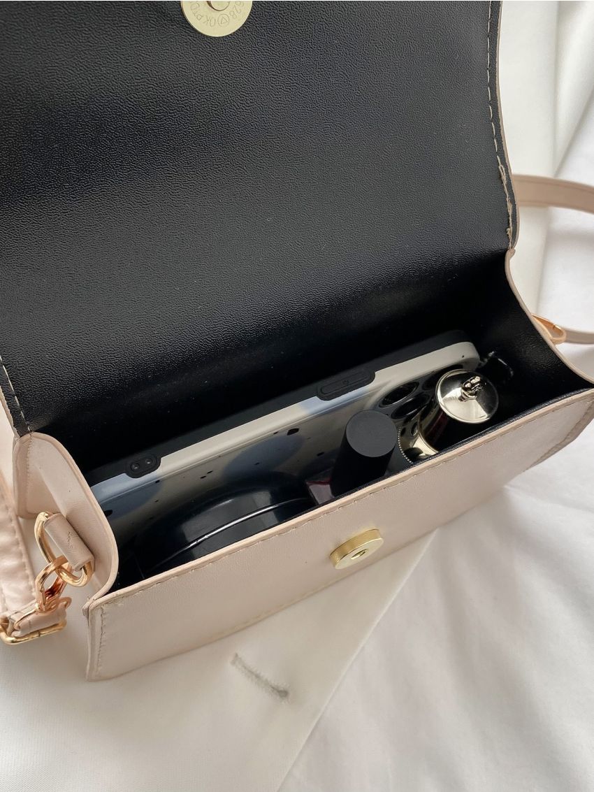 Mini Minimalist Flap Square Bag