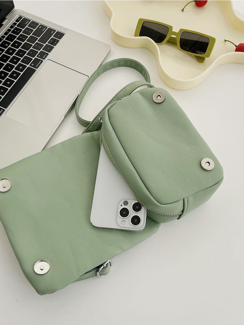 Mini Chain Decor Flap Square Bag