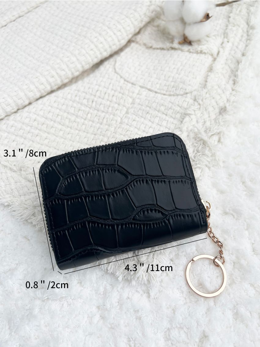 Crocodile Embossed Card Holder
