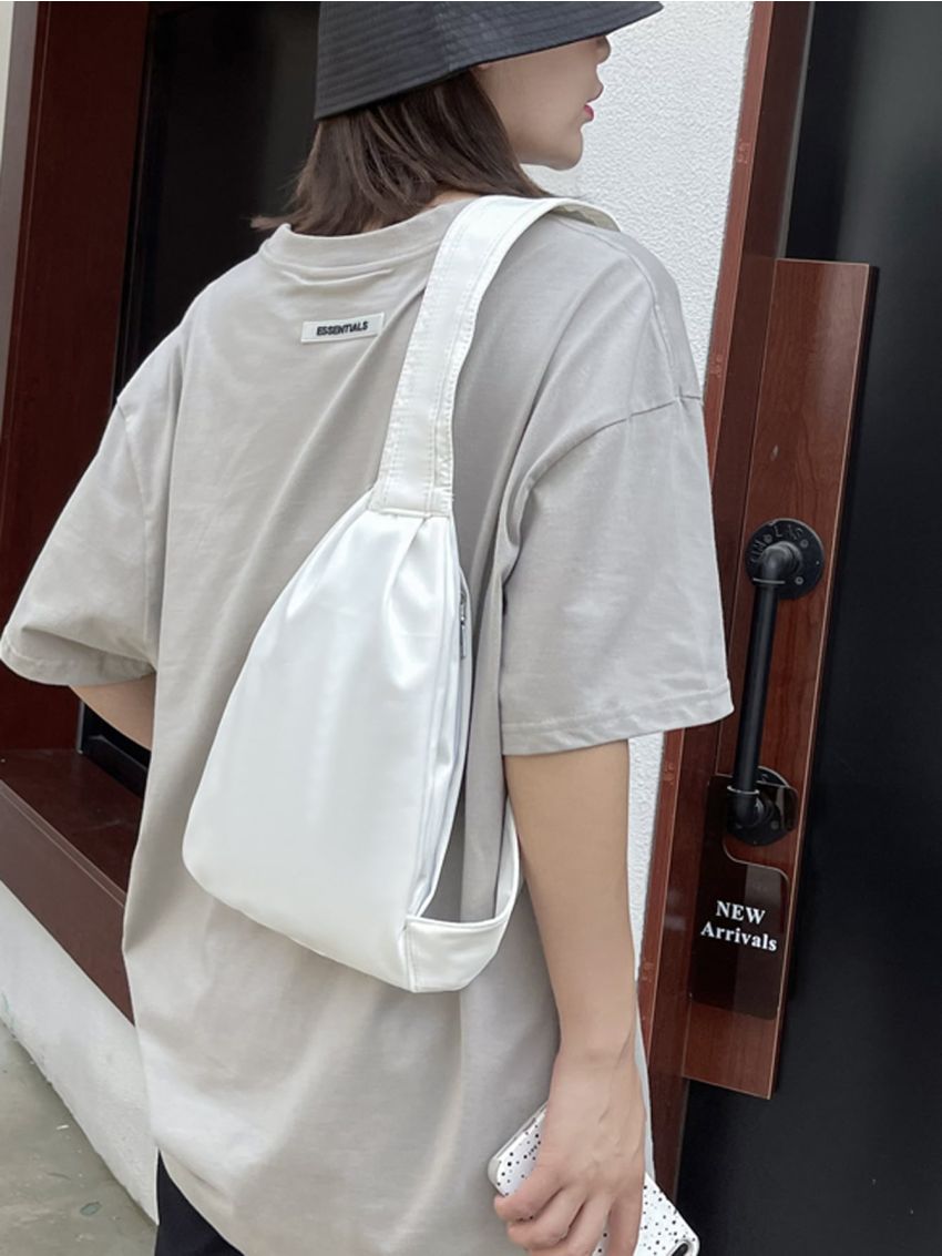 Mini Minimalist Zip Side Sling Bag