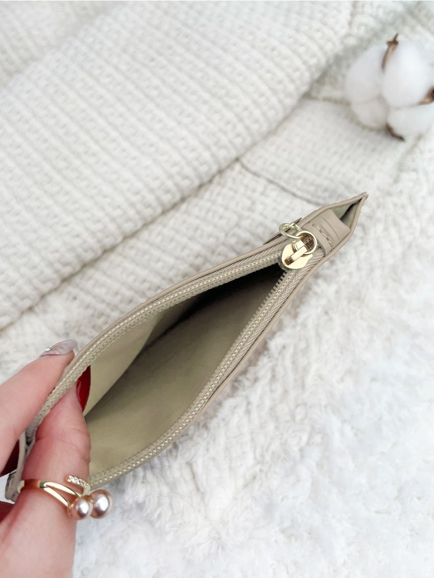 Crocodile Embossed Coin Purse