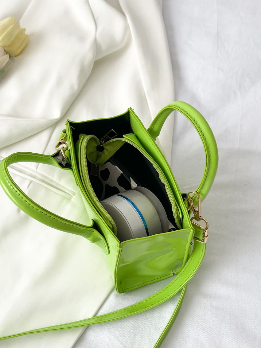 Mini Double Handle Square Bag