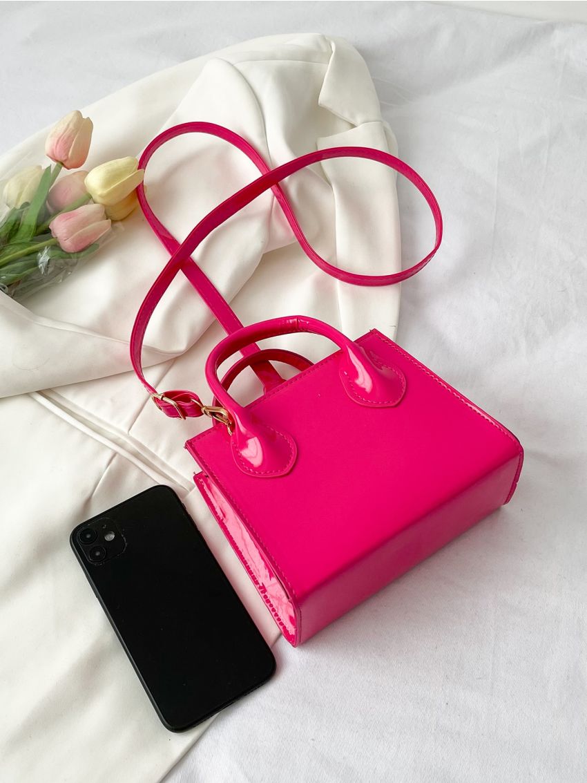 Mini Double Handle Square Bag