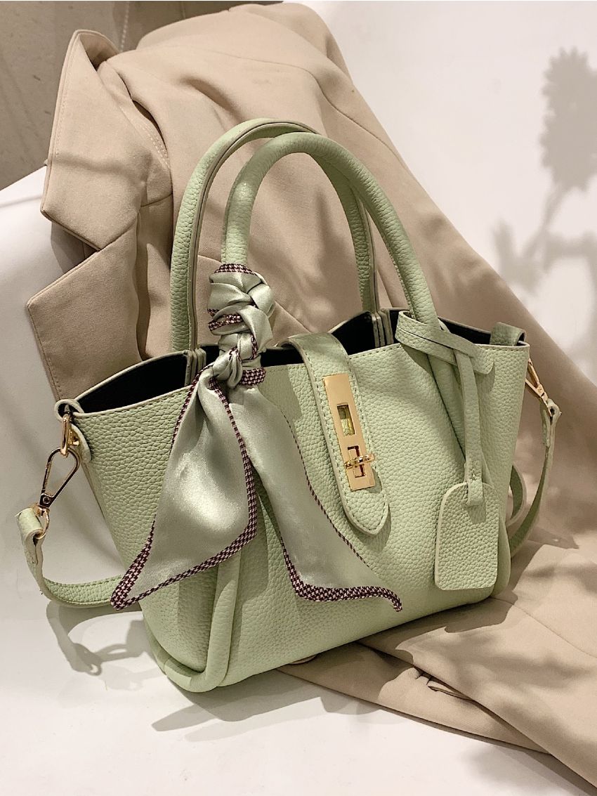 Mini Twilly Scarf Decor Bucket Bag