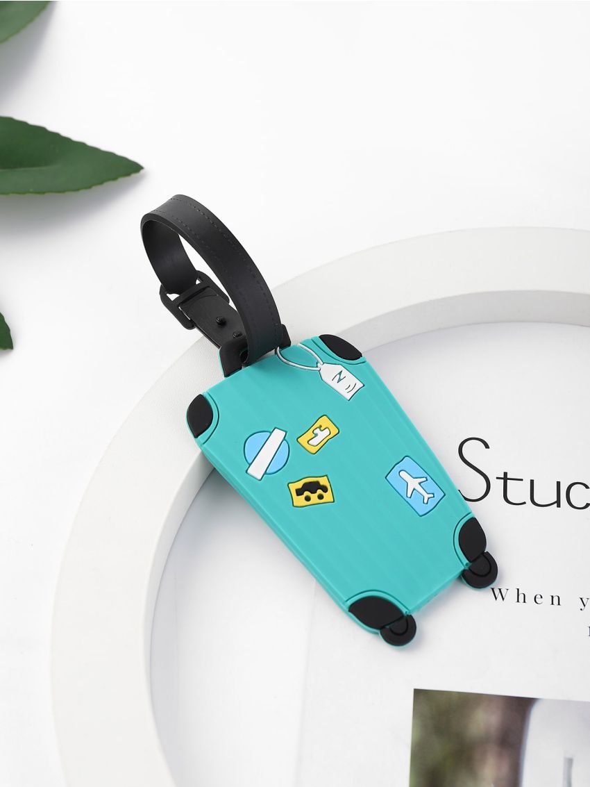 Cartoon Graphic Luggage Tag