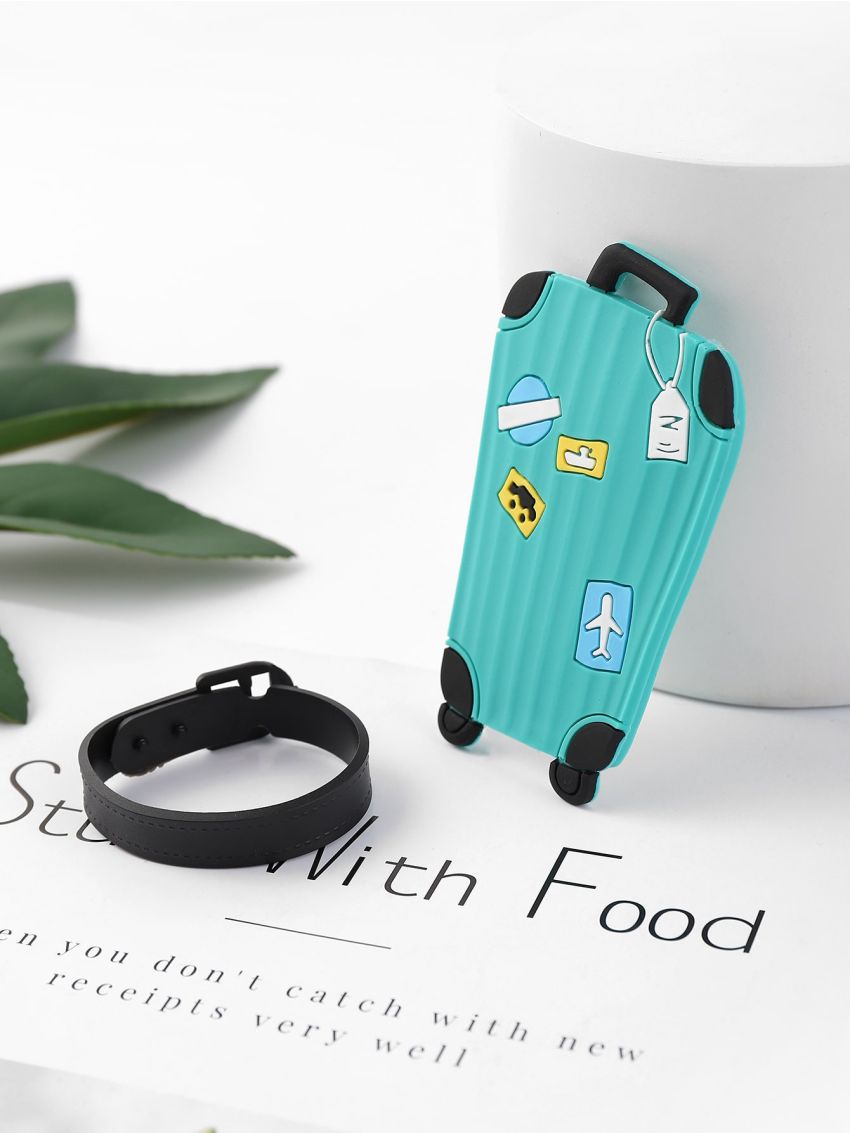 Cartoon Graphic Luggage Tag