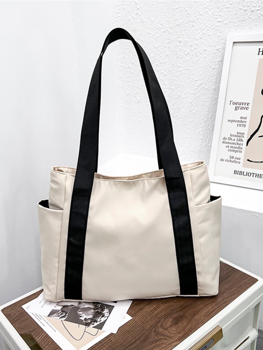 Minimalist Large Capacity Shoulder Tote Bag