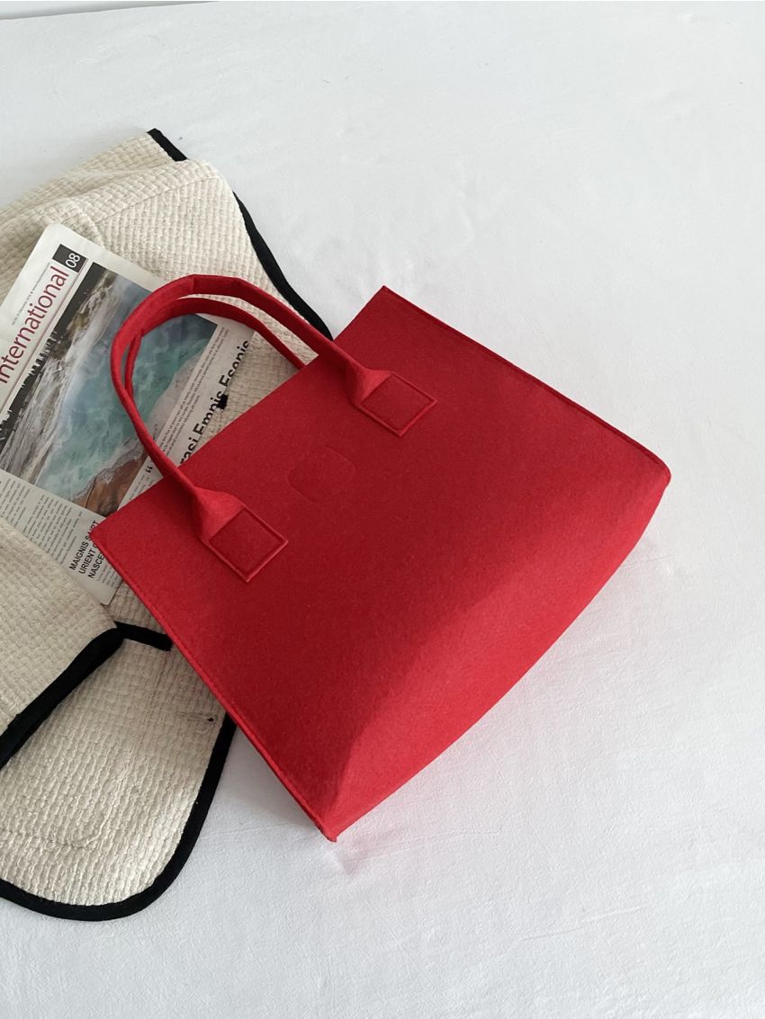 Minimalist Felt Tote Bag