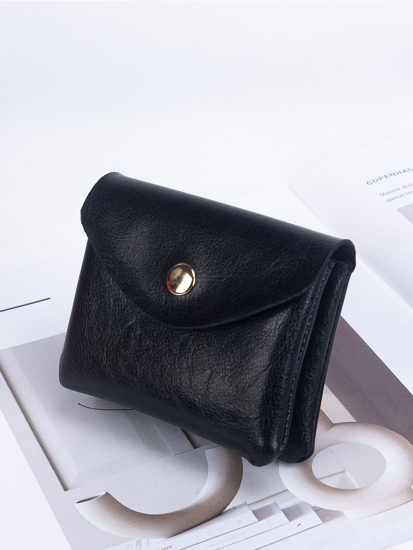 Snap Button Detail Coin Case