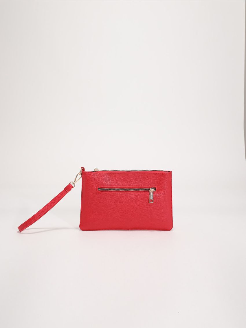 Pebble  Embossed Clutch Bag