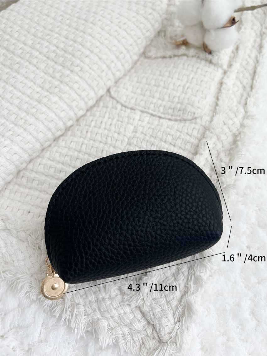 Litchi Embossed Coin Purse
