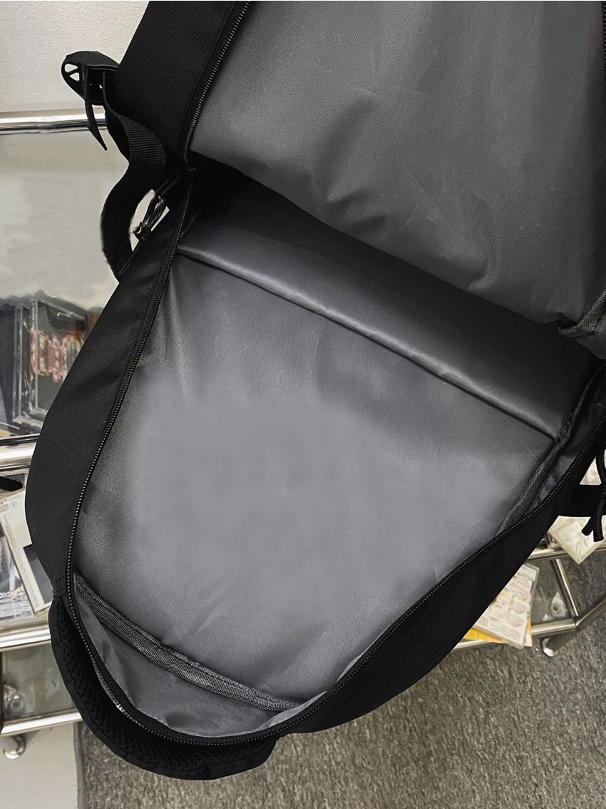 Multi-Compartment Release Buckle Detail Backpack