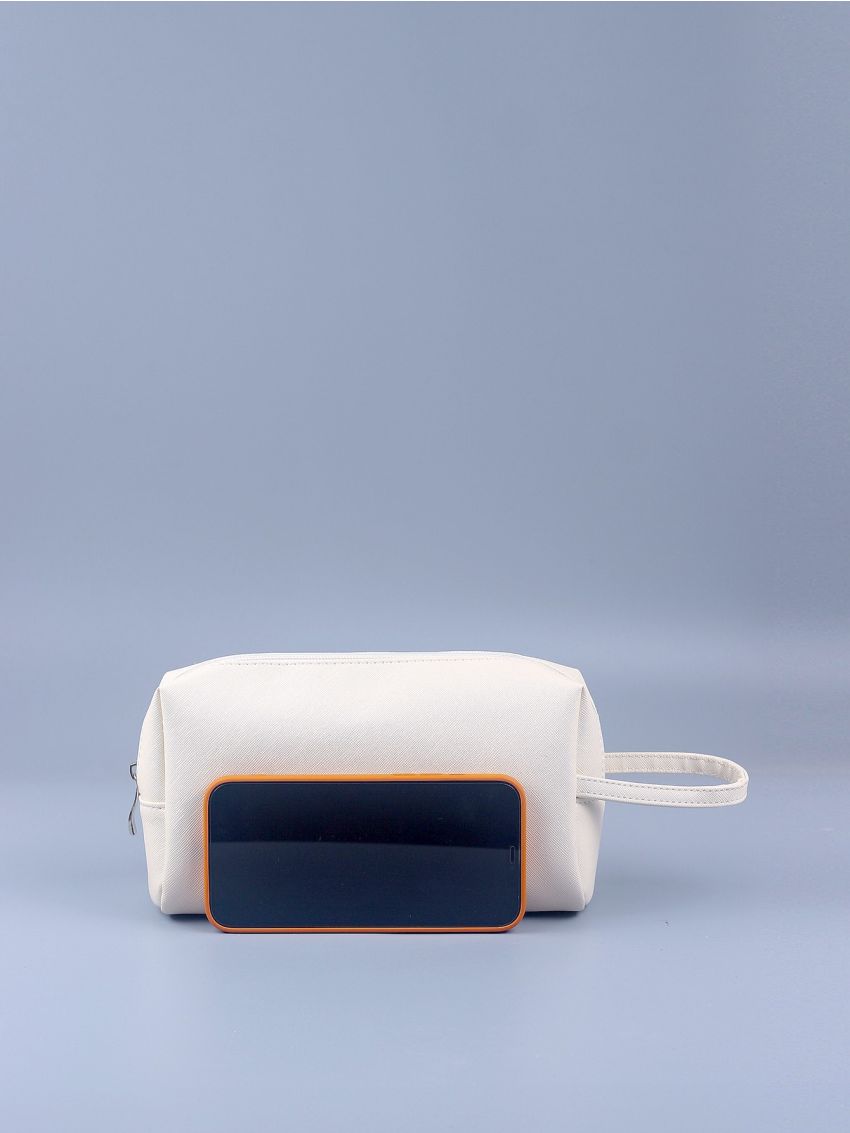 Minimalist Top Handle Bucket Bag
