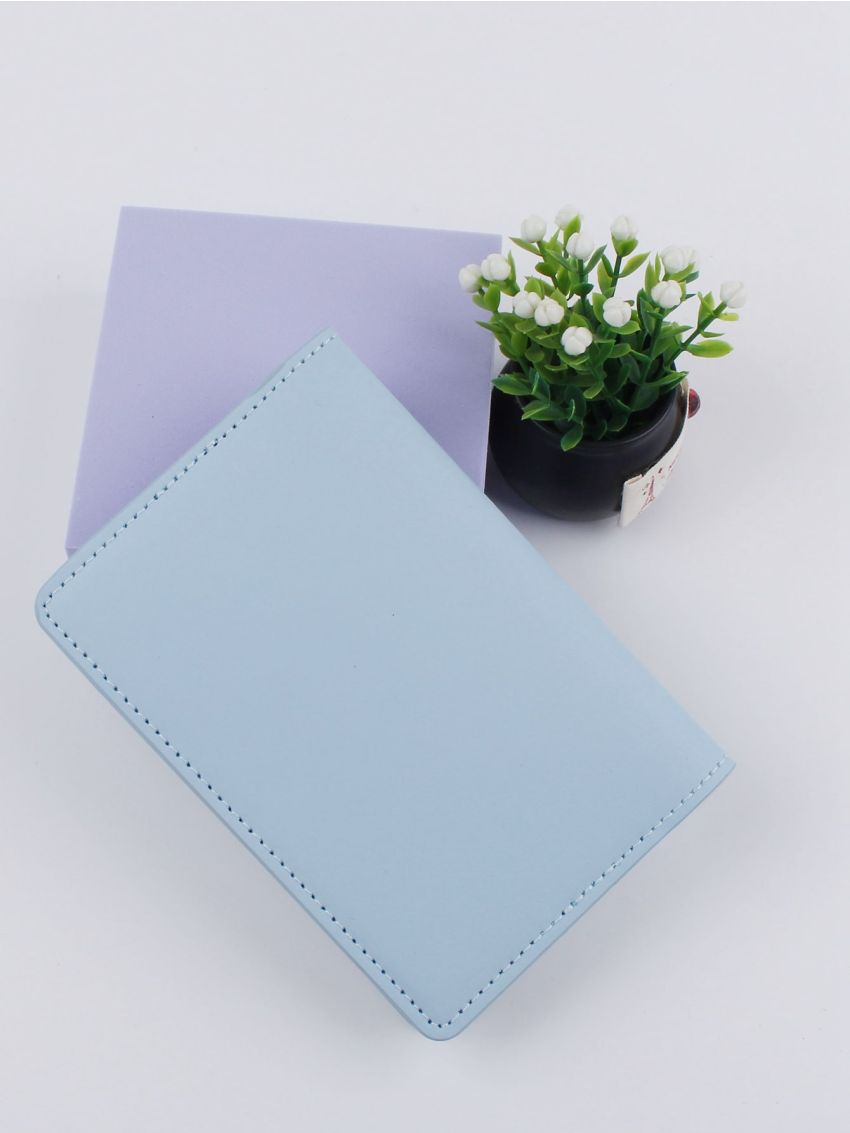 Letter Graphic Passport Case