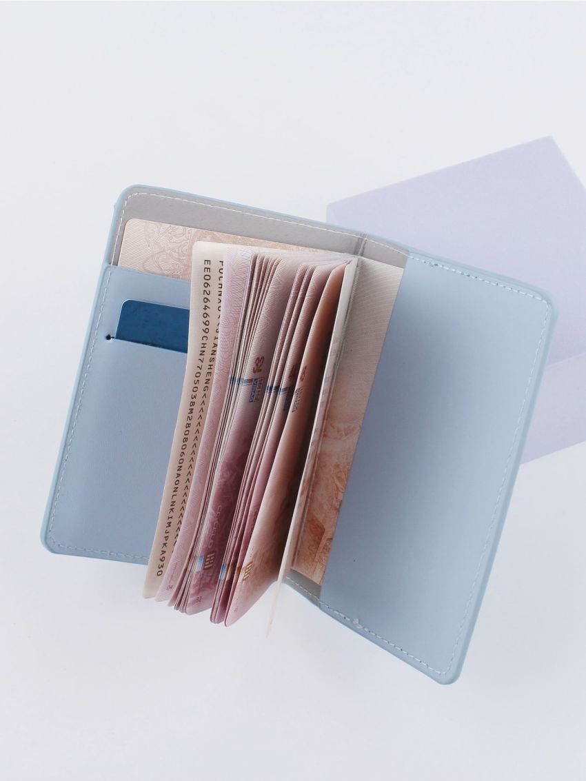 Letter Graphic Passport Case