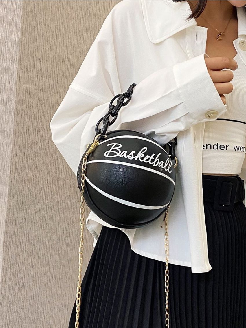 Mini Ball Shaped Satchel Bag