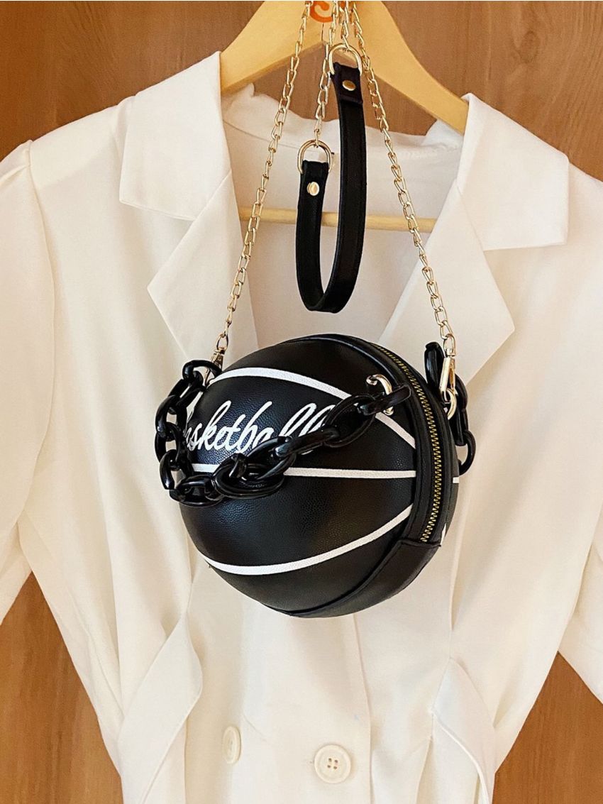 Mini Ball Shaped Satchel Bag