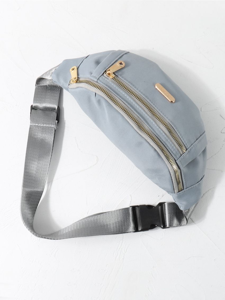 Metal Decor Sling Bag