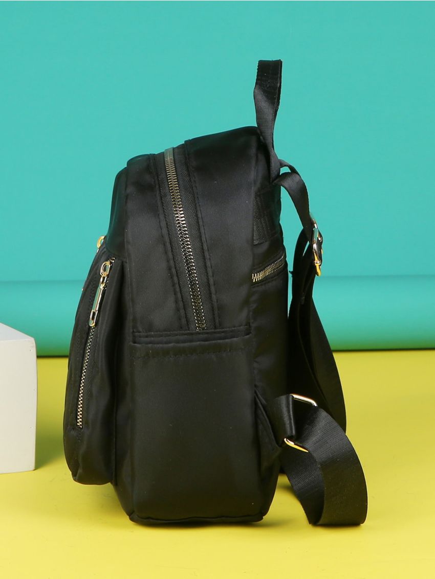 Minimalist Curved Top Functional Backpack
