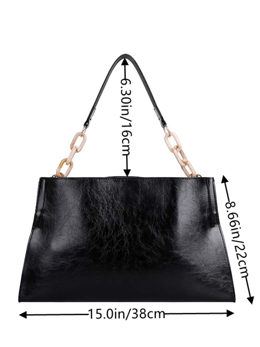 Chain Decor Square Bag